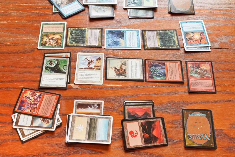 playing-field-of-card-game-magic-the-gathering